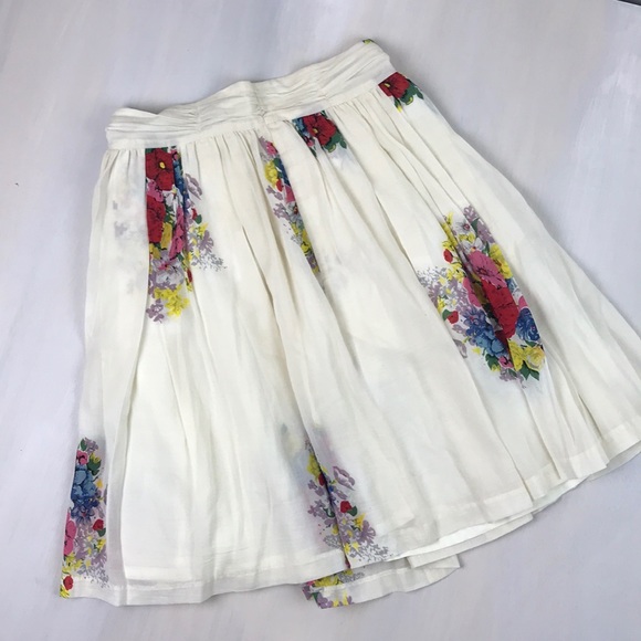 Twinkle by wenlan floral print midi skater skirt - Picture 3 of 6